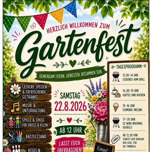 Gartenfest in Naundorf-Dölbau