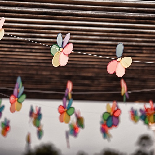 Basteln am Vereinsheim